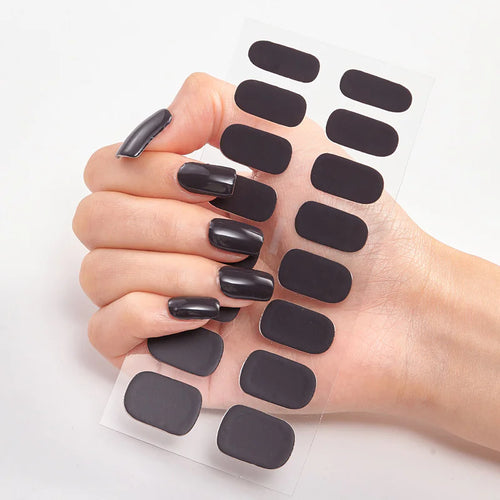 Instant Press-On Nail Wrap Manicure